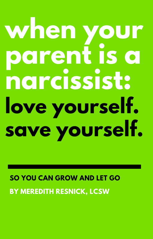 When Your Parent is a Narcissist Book Cover